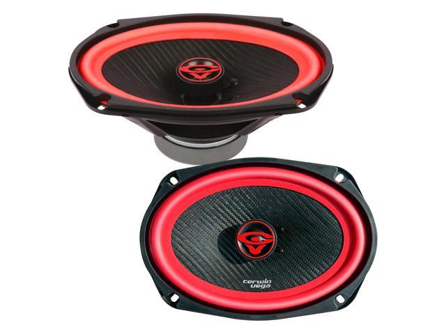 V69 6'× 9' VEGA 2-Way 420 Watts 4 Ohm Copaxial Full Range Speakers(Pair)