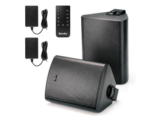 6.5' 400W Outdoor Bluetooth Speakers, IPX5 Waterproof Rating and Be Able to Wireless Multi-Connection Up to 20 Units for Patio/Porch/Balcony.