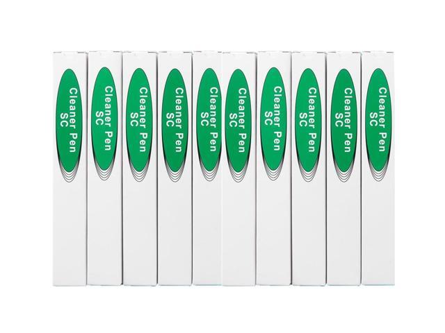 Fiber Cleaner Fiber Optical Tools,10PCS Fiber Optic Cleaner Pen for 2.5mm Ferrules SC,FC,ST,SC/APC and FC/APC,800+ Clean Times