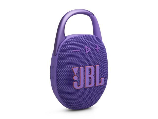 Clip 5 - Ultra-Portable, Waterproof & Dustproof Bluetooth Speaker, Big Pro Sound with Punchy bass, Integrated Carabiner, Up to 12 Hours of Play,.