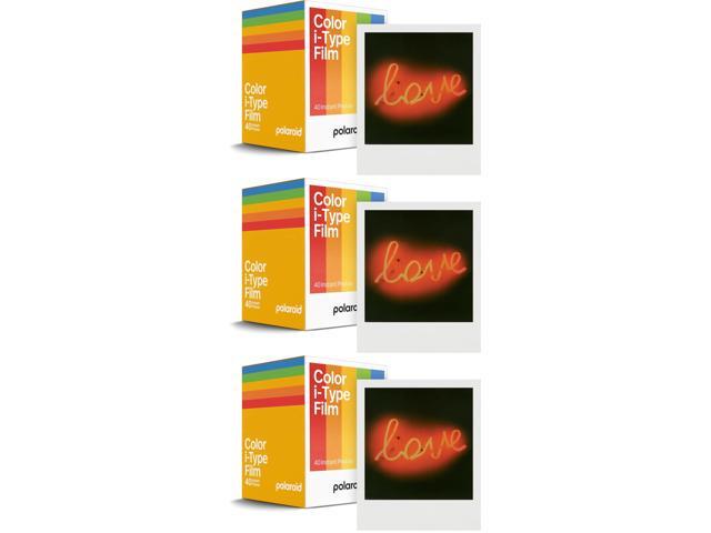 Instant Color I-Type Film - 40x Film Pack (40 Photos) (6010),(Pack of 3)