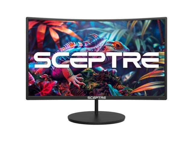 New! Curved 24-inch Gaming Monitor 100Hz 1080p R1500 98% sRGB HDMI x2 VGA Build-in Speakers, VESA Wall Mount Machine Black 2026 (C248W-1920RN Series)