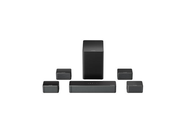 7.1ch Soundbar with Wireless Subwoofer, Virtual Surround Sound System for TV, App Control, 410W Peak Power, Sound bar for TV, 4 Wired Surround.