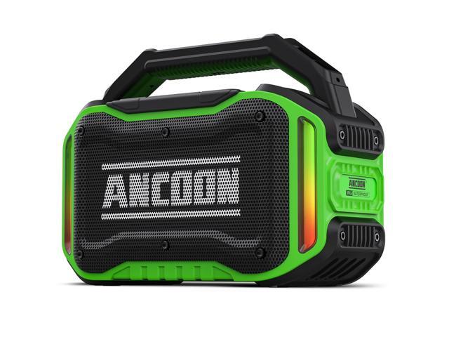 Speakers Bluetooth Wireless: 80W(Peak) Loud Speaker with Bass, 20H Playtime, IPX6 Waterproof, Large Jobsite Speakers for Work, Outdoor, Workshop,.