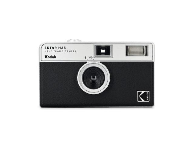 EKTAR H35 Half Frame Film Camera (Black, Bundle with 24exp Film)