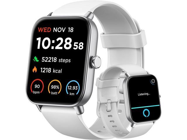 Smart Watches for Women Men [Alexa Built-in, 1.8'] Smartwatch with Heart Rate/SpO2/Sleep/Stress, 101+ Sports Modes, IP68 Waterproof, Pedometer...