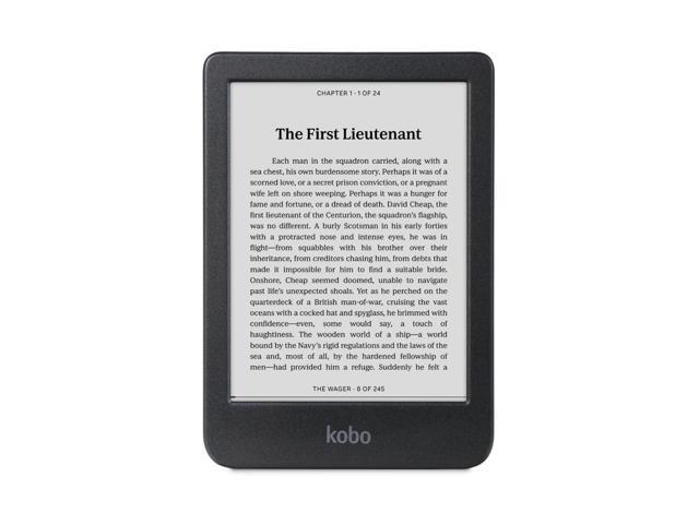 Clara BW eReader 6 Glare-Free Touchscreen with ComfortLight PRO Dark Mode Option Audiobooks Waterproof 16GB of Storage Black