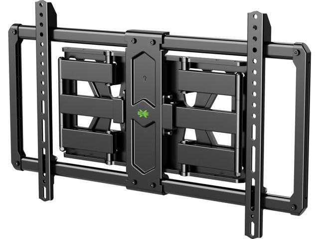 Ultra Slim TV Wall Mount for Most 37-90 inch Television, Full Motion TV Mount Dual Swivel Articulating Tilt 6 Arms, Up to 120lbs, VESA 600x400mm,...