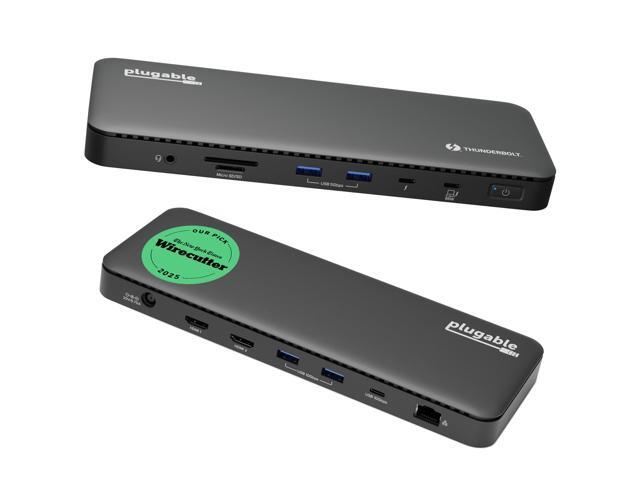 Thunderbolt 4 Dock with 100W Charging, Thunderbolt Certified, Laptop Docking Station Dual Monitor Single 8K or Dual 4K HDMI for Windows and Mac, 4X...