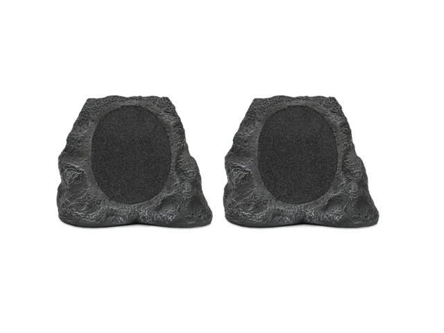 Rock Speaker Connect, Granite, Wireless Outdoor Speaker with Bluetooth 5.3, 22-Hour Battery Life, Portable Speaker with Solar Charging, IP65...