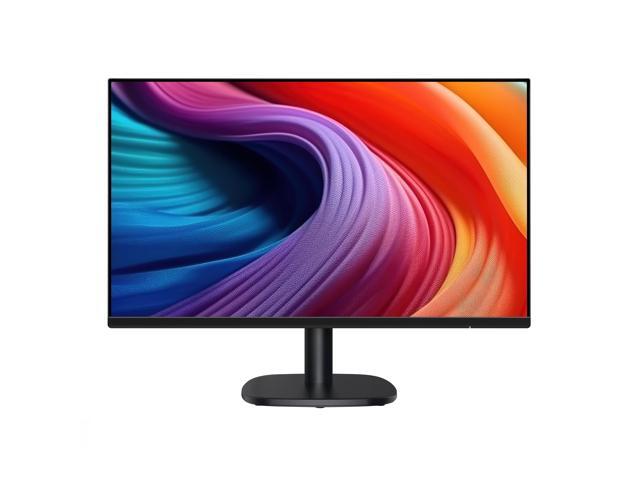 24 Inch (23.8 inch viewable) Monitor, FHD 1080P, Max 100Hz, VESA Compatible, Built-in Speakers, Black