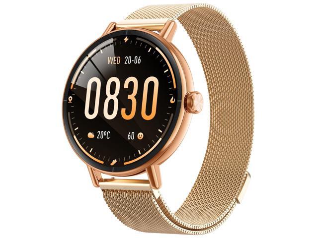 Smart Watches for Women, 1.57' HD 43mm Fitness Tracker Answer/Make Call, Heart Rate/Sleep/SpO2, Round Smart Watch for iPhone/Samsung/Android, IP68...