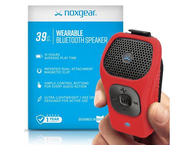 39g Wearable Bluetooth Speaker, Magnetic Mini Clip-On EDC Gear, Waterproof Up to 15 Hours Playtime Clip On Speaker, Wearable Speaker with...