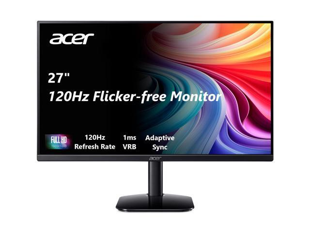 27 Inch Monitor- KB272-27 Inch FHD IPS (1920 x 1080) Display, Up to 120Hz Refresh Rate, 99% sRGB, Tilt, Adaptive-Sync Support (FreeSync Compatible)...