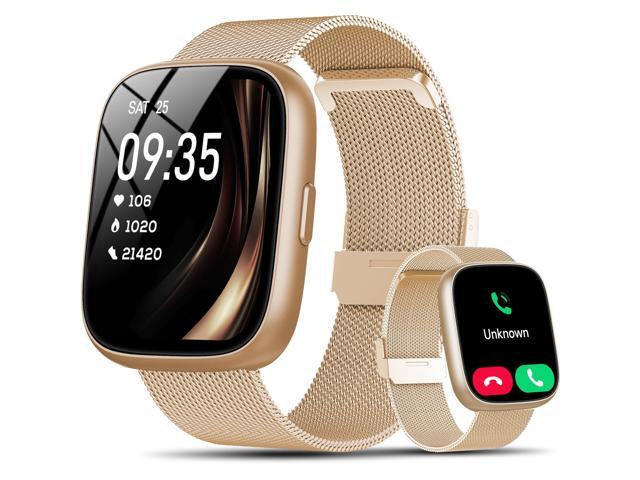 Smart Watch for Women with Alexa Built-in, 1.83' HD Touchscreen Fitness Tracker with Bluetooth Calls, Heart Rate/Sleep Monitor, 120+ Sports Fitness...