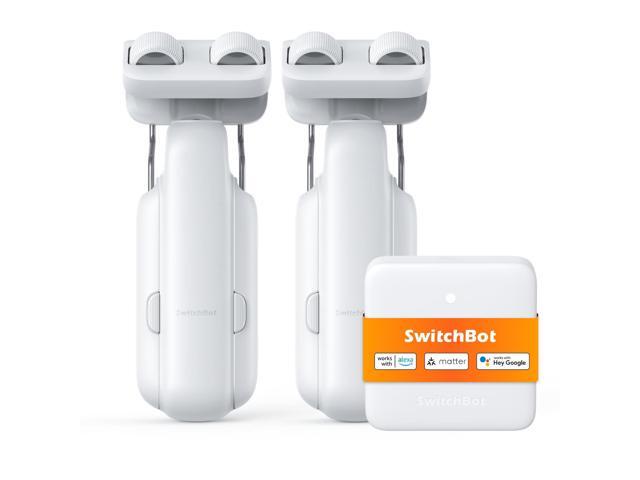 Smart Automatic Curtain Opener 2 Pack with Hub Mini WiFi Remote Control with AppTimer Performance Upgrade Compatible with Alexa Google Home Smart Automatic Curtain Opener 2 Pack with Hub Mini WiFi Remote Control with AppTimer Performance Upgrade Compatible with Alexa Google Home