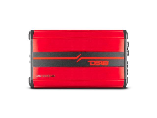SXE-3000.4D/RD Car Amplifier Stereo Full-Range Class D 4-Channel 200x4 RMS @4 OHM 3000 Watts - Powerful and Compact Amp for Speakers in Car Audio...
