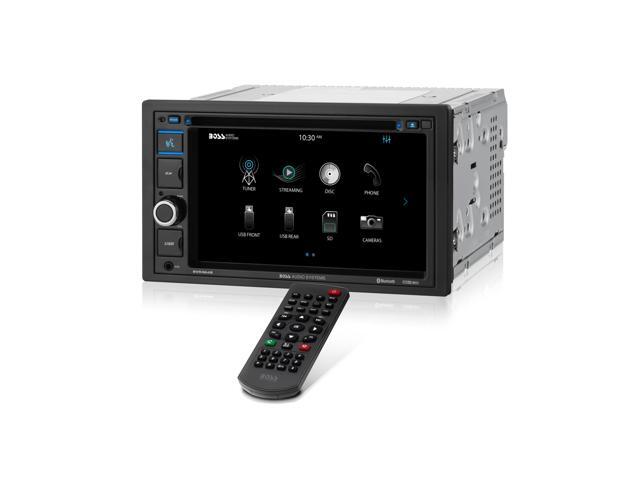 BV9364B Car Stereo DVD Player - Double Din, Bluetooth Audio/Hands-Free Calling, 6.2 Inch Touchscreen LCD Monitor, MP3 Player, CD, DVD, USB Port,...