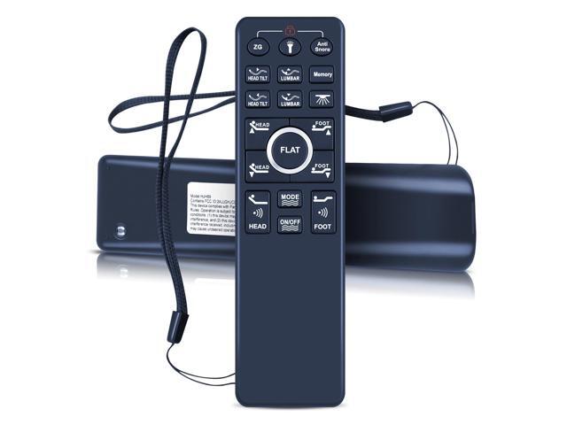 Replacement Remote Control for Sven & Son/EGOHOME/Richmat/Beverly Adjustable Bed Base Compatible with Model HJH89 with Foot,Head & Lumbar Set Mode