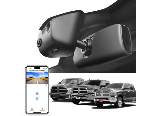 4K Dash Cam Custom for 4th Gen Dodge RAM 1500/2500/3500 2013 2014 2015 2016 2017 2018,(Model B),Check Model Carefully,OEM Look, UHD 2160P Video,...