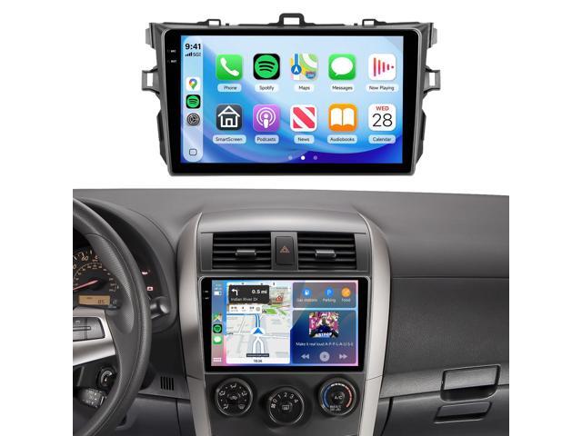 4G+128G Car Radio Stereo for Toyota Corolla 2009-2013, 9inch HD in-Cell Touch Screen/Android 15/Wireless CarPlay/Android...