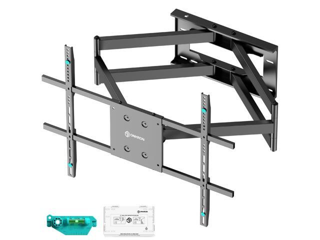 Full Motion TV Wall Mount for 42-110 Inch TVs up to 220 lbs, Heavy Duty TV Mount with Swivel, Tilt, Rotation, VESA 100x100-800x600, Extra Long Dual.