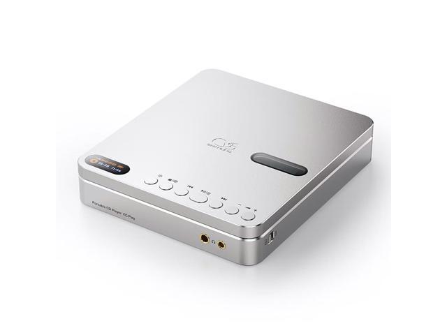 EC Play Portable HiFi CD Player,USB DAC,CS43198 DAC+Dual SGM8262,384kHz/32bit,DSD256,Two-Way Bluetooth 6.0, LDAC,Up to 700mW@32 Output,3.5mm+4.4mm...