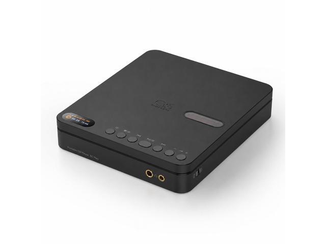 EC Play Portable HiFi CD Player,USB DAC,CS43198 DAC+Dual SGM8262,384kHz/32bit,DSD256,Two-Way Bluetooth 6.0, LDAC,Up to 700mW@32 Output,3.5mm+4.4mm.