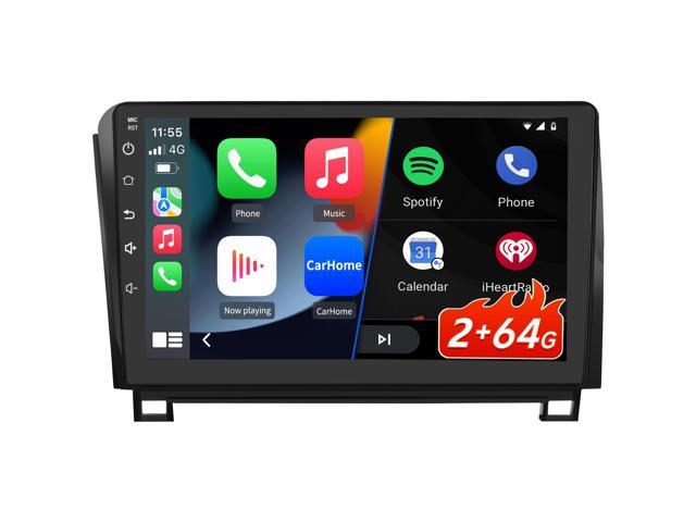 Car Stereo Android 13 for Toyota Tundra 2007-2013 Sequoia 2008-2018,10.1 Inch Touch Screen 2+64GB Car Radio Wireless CarPlay GPS Navigation WiFi BT.