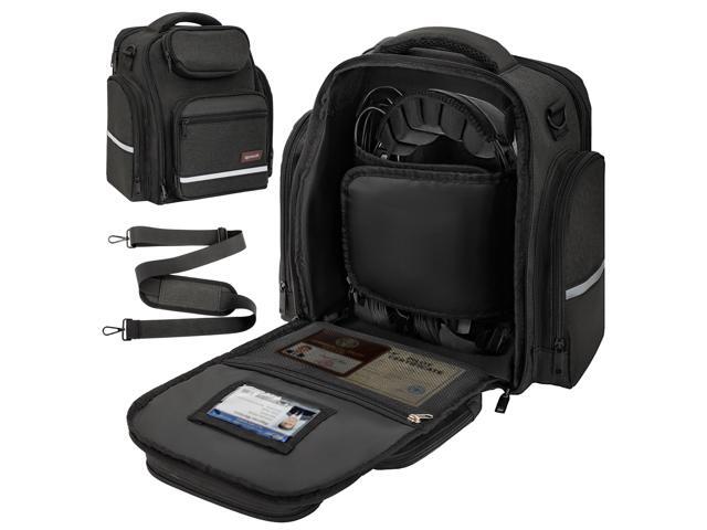 Flight Bag for Pilots, Pilot Bag for Aviation Headset with Padded Protection, Fits Aviation Headset, iPad & Flight Accessories, Multiple Pockets &.