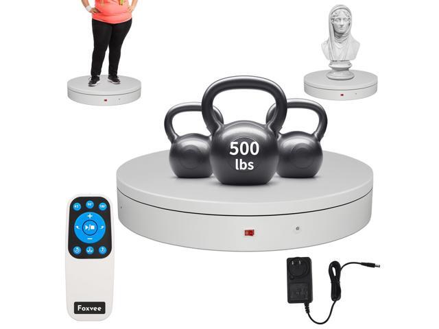 Remote-Controlled Motorized Electric Turntable,Heavy Duty Rotating Display Stand,Speed-Adjustable Rotating Platform,Multi-Mode Photography.