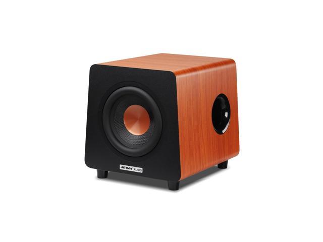 800X 8 Inch Powered Subwoofer 150W, 24bit/48KHz HD Audio Active Speaker, Deep Bass Speaker for TPA3116 TPA3255 Integrated Amplifier Home Theater,.