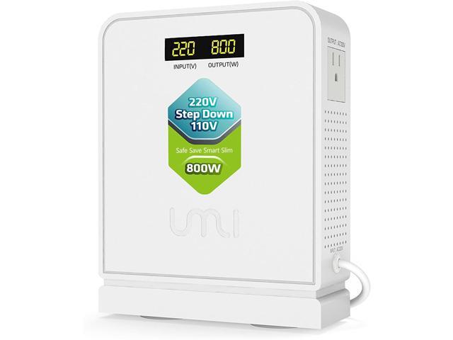 Step Down Voltage Converter 800 Watts 220V to 110V for US Canada Japan Electrical Appliances Use in Europe and Asia 220-240v Power System - Adopt.