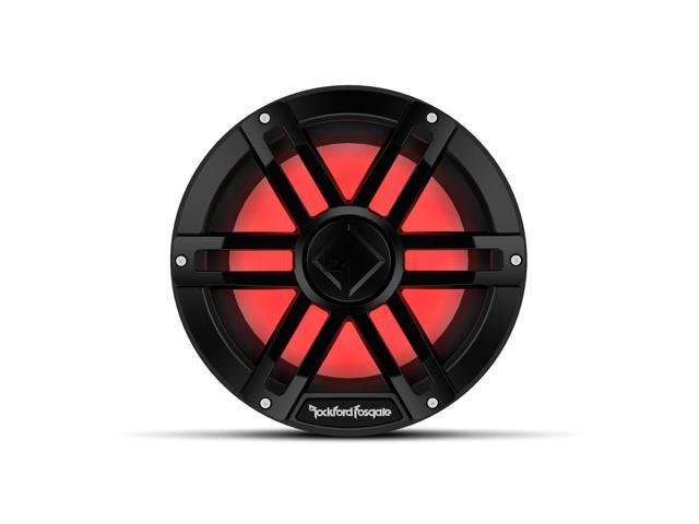 M1D4-10B Color Optix 10' DVC 4-Ohm Multicolor LED Lighted Marine Subwoofer - Black