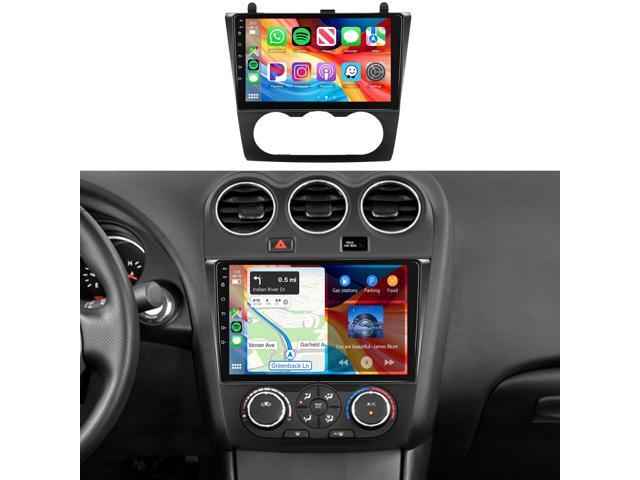 5Ghz WiFi Car Radio Stereo for Nissan Altima 2008-2012 (Manual A/C) 2+64G, 9' Touch Screen/Android 15/Wireless CarPlay/Android Auto/DSP EQ/GPS.