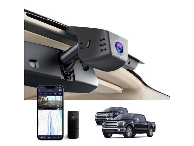 OEM Style Front 4K & Rear 1080P Dash Cam for Ford F150 2018-2025 & F250/F350/F450 2020-2026 Super Duty(Model A),Hidden Design,WiFi & App...