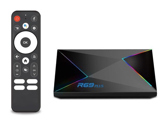 Android TV Box 14.0,R69PLUS 4GB RAM 32GB ROM Android 14 Box,CPU Allwinner H728 &GPU Mali G57-MC1 Chipset Android Box,4K/8K Resolution Support...