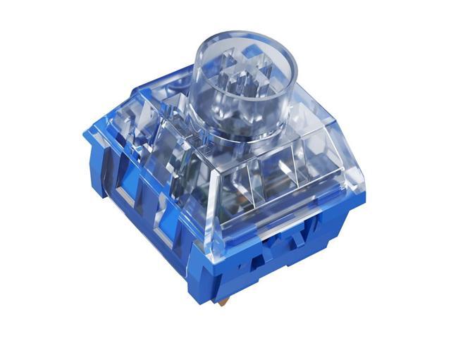 Kailh Deep Sea Silent Pro Islet Switch, 45gf Linear Silent Mechanical Keyboard Switch, 1.8mm Actuation, 100M Life, Pre-Lubed, Dustproof/Waterproof.
