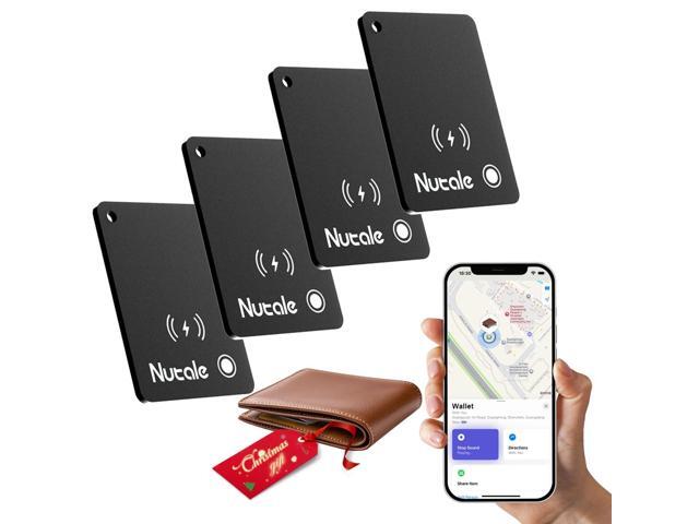 Apple MFi Certified Wallet Tracker-Small Smart Tracking Card for Apple Find My(iOS Only), Magnetic Rechargeable iPhone Card, IP68 Waterproof,Item...