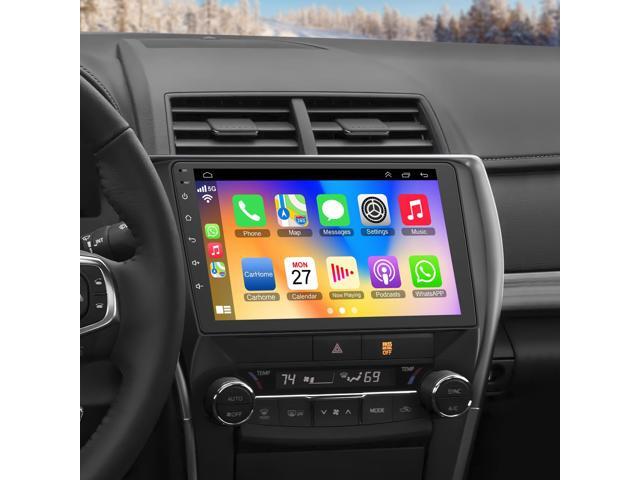 Car Radio Stereo for Toyota Camry 2015 2016 2017 10.2' QLED Touchscreen with Wireless CarPlay & Android Auto 4G+64GB Fast Android 13 System ...