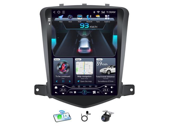 8 Core 32GB ROM Car Stereo Radio for Cruze 2009 2010-2015: 5G WiFi Wireless CarPlay Andriod Auto IPS Touchcreen Bluetooth Backup Camera FM GPS.