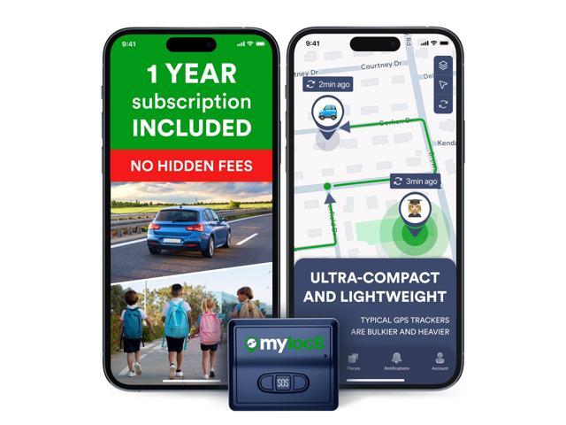 GPS Tracker for Vehicles with Magnet 4G LTE Real-Time Location Device with App, Long Life Battery Anti-Theft GPS Tracker for Car, Motorcycle,.
