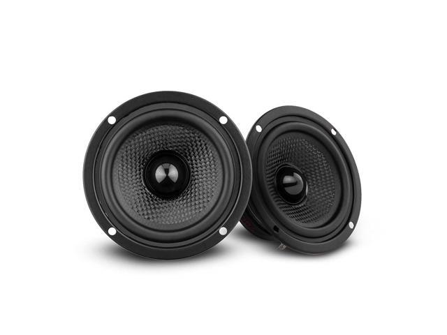 ZXI-354 3.5' Full Range Car Audio Speaker with Kevlar Cone 120 Watts 4 Ohm (2 Speakers), Black