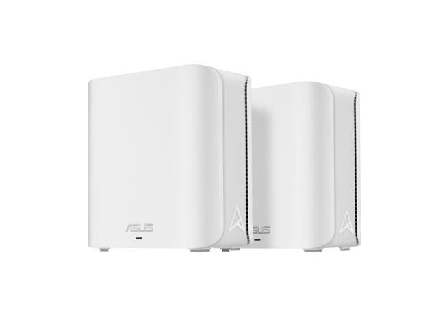 ZenWiFi BD4 (2-Pack) Dual-Band WiFi 7 Mesh, 3600 Mbps, 4900 sq. ft., Dual 2.5G Ports, Security and Parental Controls Included, Smart Home Master SSIDs