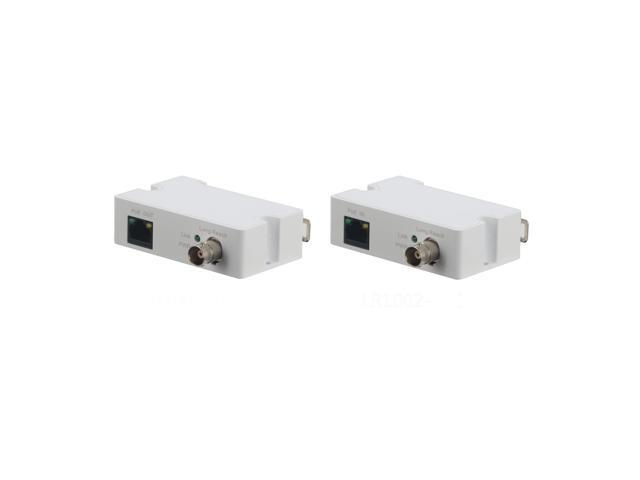 EmpireTech Coaxial Cable Single-Port Ethernet Over Coax Extender EOC Converter IP Over Coax max 3000ft POE Power and Data Transmission Over Regular.