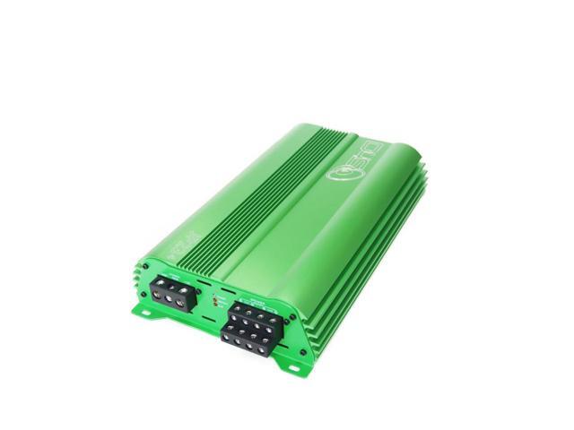 JP234 Green 2000W 4-Channel Class D Car Audio Amplifier, 234W x 4 @ 14.4V - 4 ohms, 334W x 4 @ 14.4V - 2 ohms, Multi-Speaker System