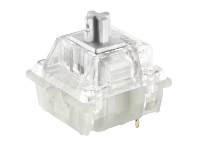 Cherry MX Key Switches for Mechanical Gaming Keyboards Plate Mounted MX1A51NA (Cherry RGB Speed Silver, 120 Pcs)