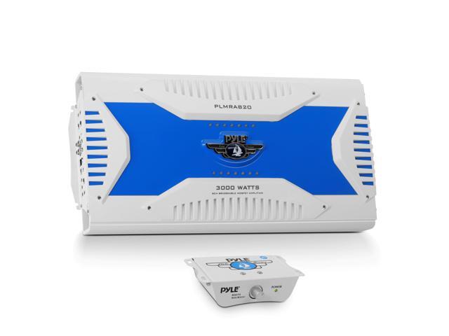 Hydra Marine Amplifier - Upgraded Elite Series 3000 Watt 8 Channel Bridgeable Amp Tri-Mode Configurable, Waterproof, MOSFET Power Supply, GAIN...