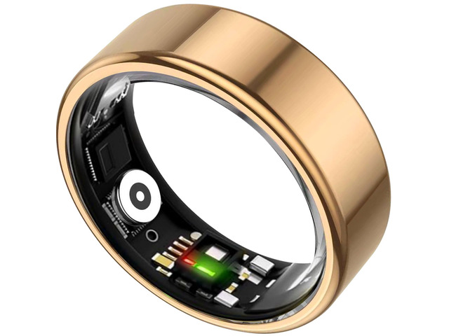 Smart Ring for Women & Men with Fitness Sleep & Heart Tracker No Subscription Fee,IP68 Waterproof,Tracks Heart Rate,HRV,Activity & Stress.5-Day...