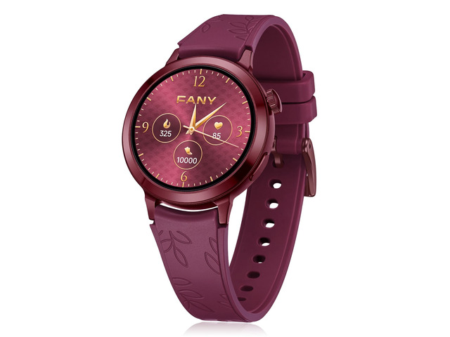 Luna Smart Watch for Women, 1.1' AMOLED Small Stylish Women's Smartwatch, Fitness Tracker with Heart Rate, Sleep, SpO2, Step, and Menstrual...